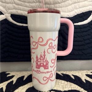 Starbucks Disney Collab Pink Castle and Bow Tumbler NEW